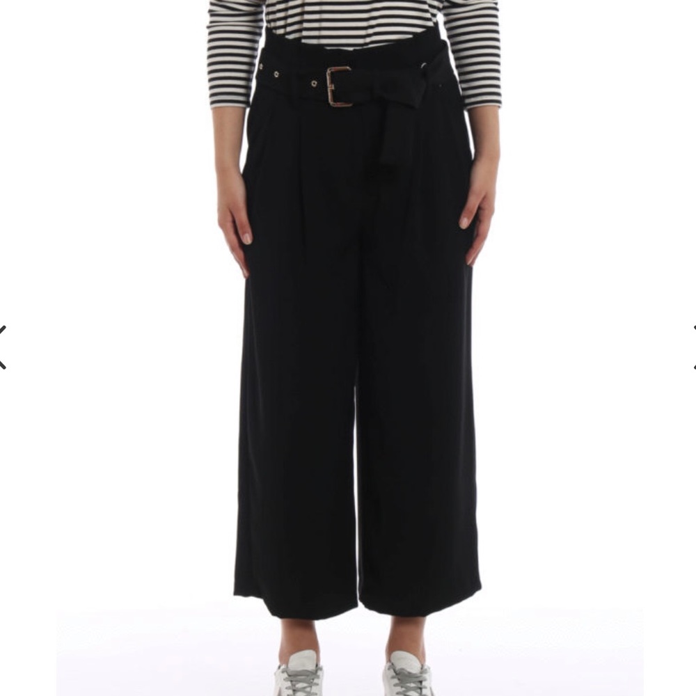 New MICHAEL KORS CADY BELTED HIGH RISE TROUSERS size 8⭐️ - Picture 7 of 14
